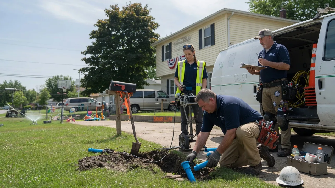 Slab Leak Repair in New Middletown, OH near me